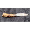 ЗОЛОТА ПЕРЛИНА ніж ручної роботи майстерні VIKTOR KNIVES, купити замовити в Україні, CPM® S125V™ в обкладинках нержавіючої сталі 95Х18, 64 HRC